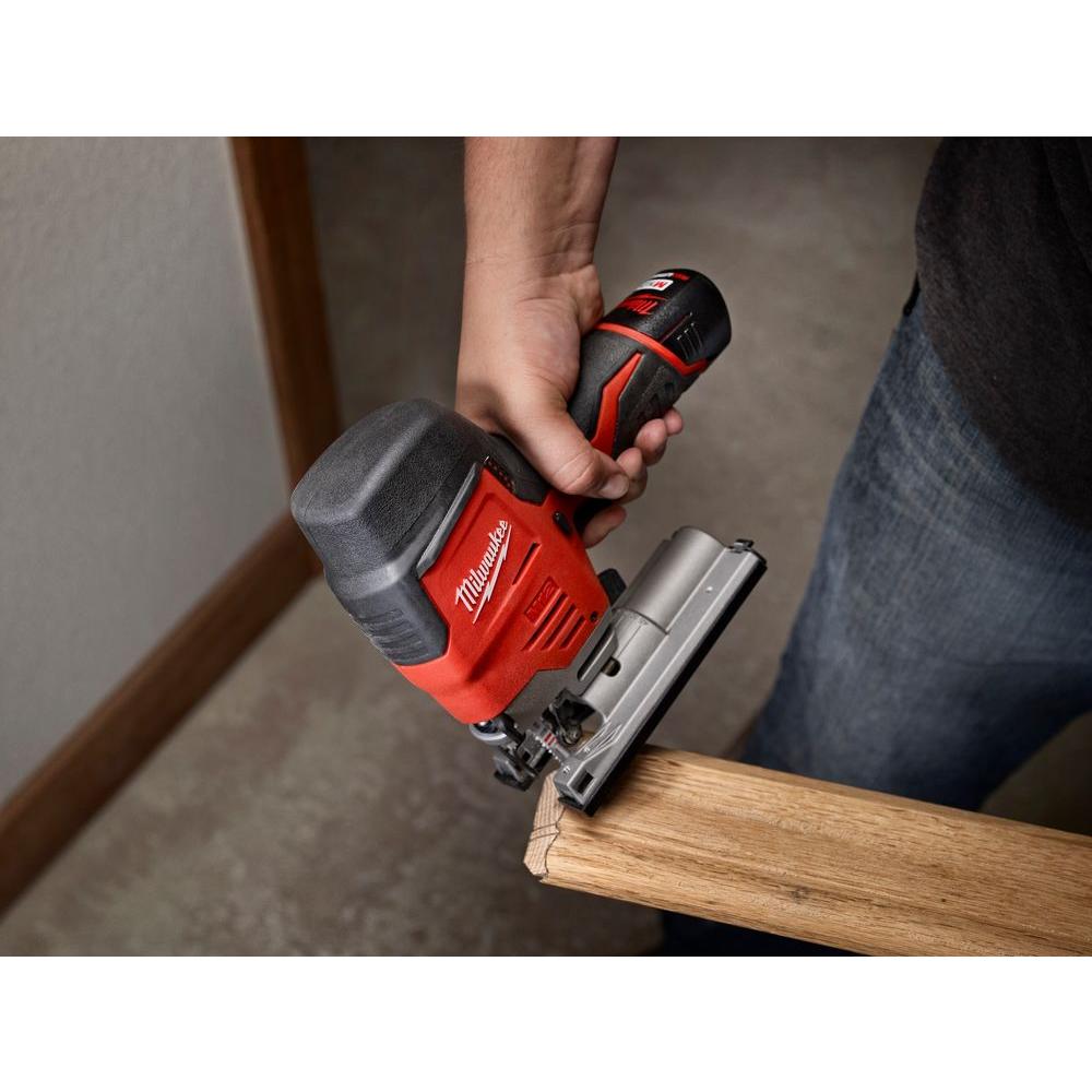 Milwaukee M12 Cordless Jig Saw Kit 12V Lithiumion Hybrid Grip Variable