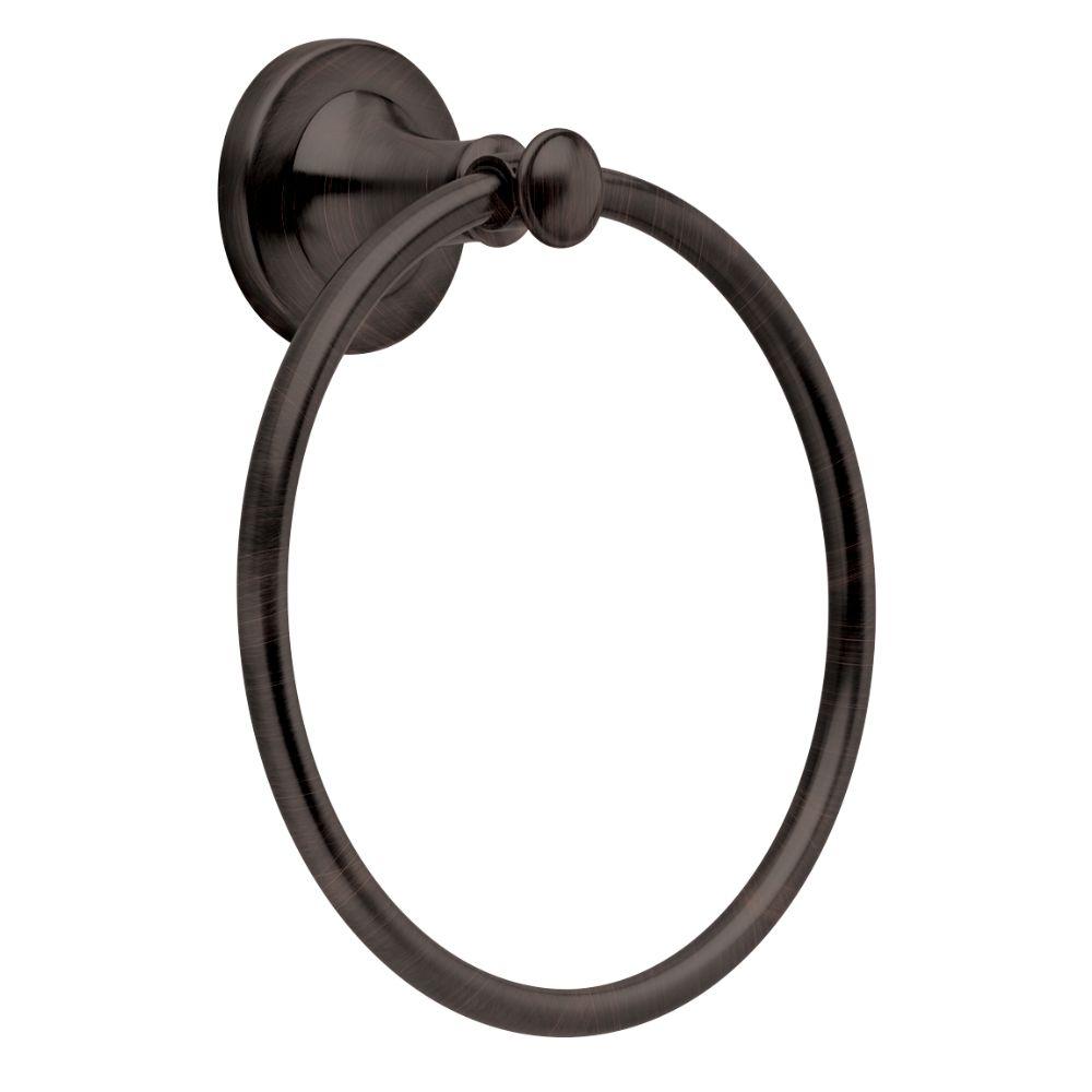 Dark Oil Rubbed Bronze Bathroom Accessories Hardware Towel Ring Bath Accessory