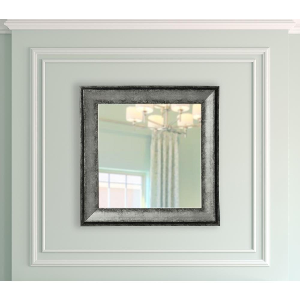 18 5 In X Sterling Charcoal Vanity Square Mirror 18 5 In X Sterling Charcoal Vanity Square Mirror