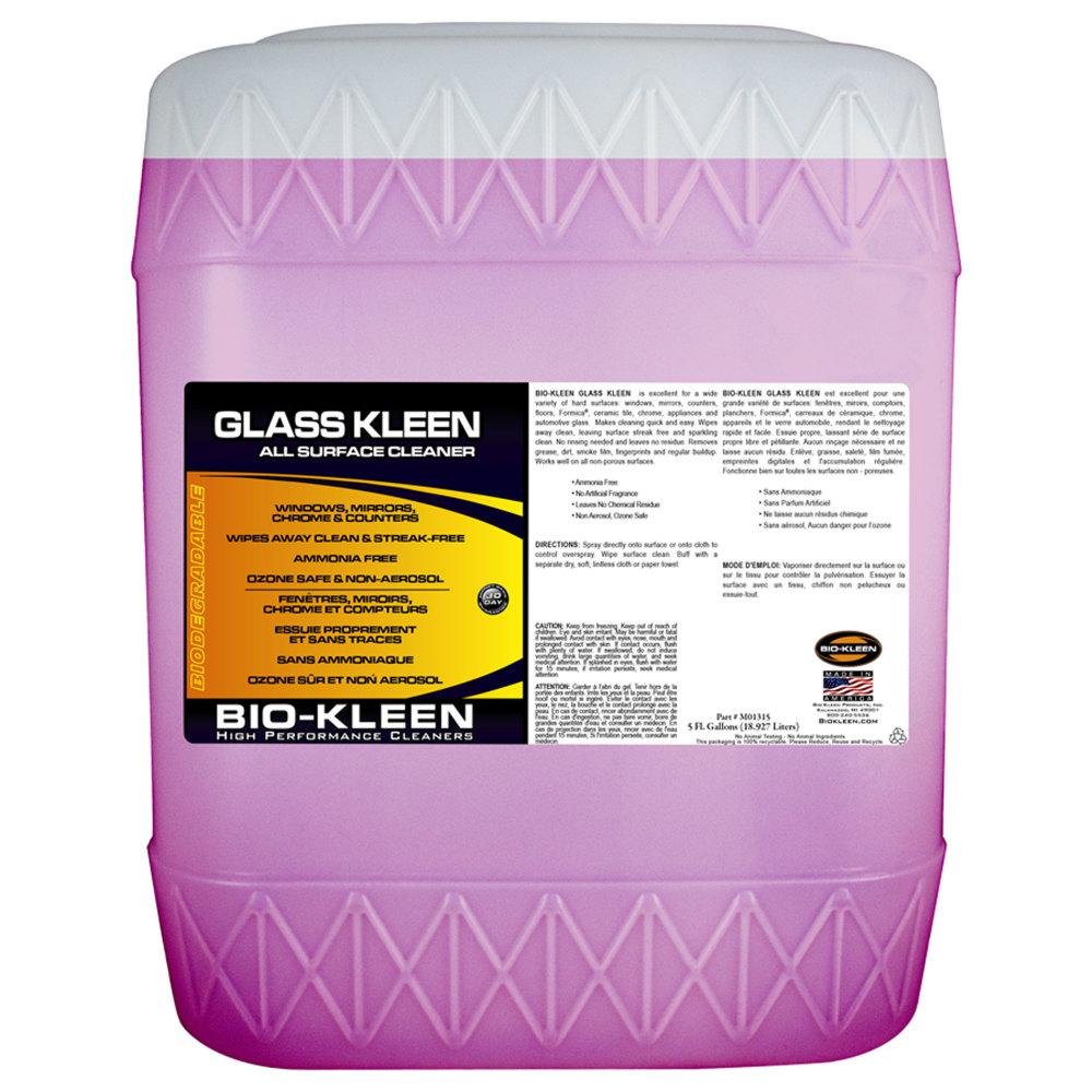 BIOKLEEN 5 Gal. Glass Kleen AllSurface CleanerM01315 The Home Depot