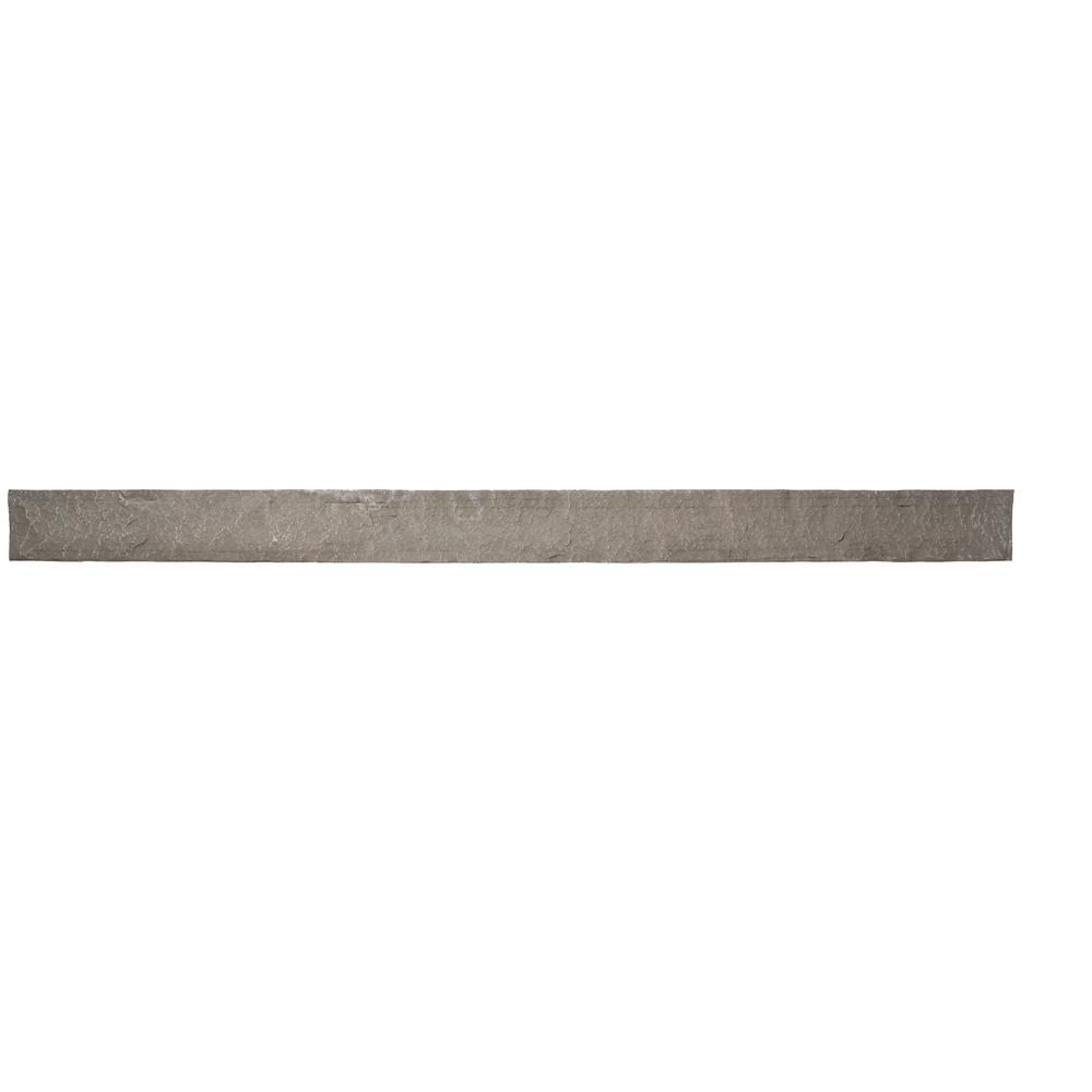 GenStone Stacked Stone Kenai 12 in. x 42 in. Faux Stone Siding Panel