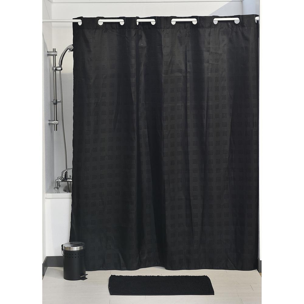Wenko Flex 78 In In The Air Shower Curtain 23188100 The Home Depot