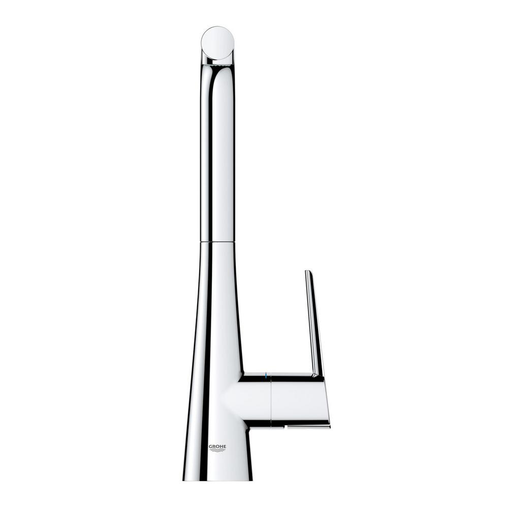 Grohe Ladylux L2 Single Handle Pull Out Sprayer Kitchen Faucet