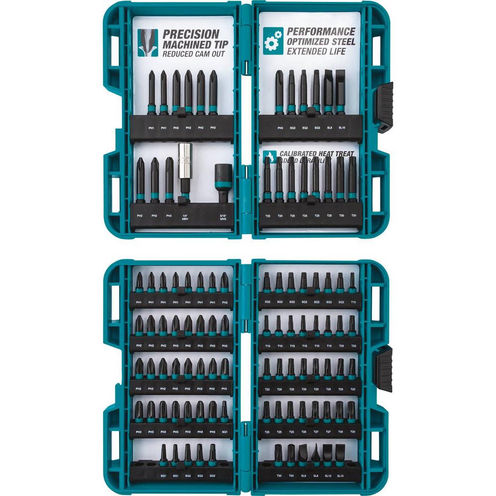 Makita-E-00038 ImpactX 100 pc. Driver Bit Set