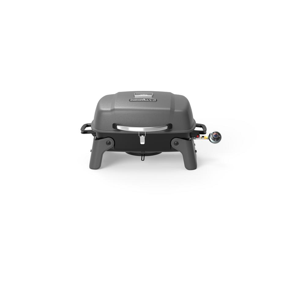 Nexgrill Table Top Grill 1Burner Portable Propane Gas Black Tailgate