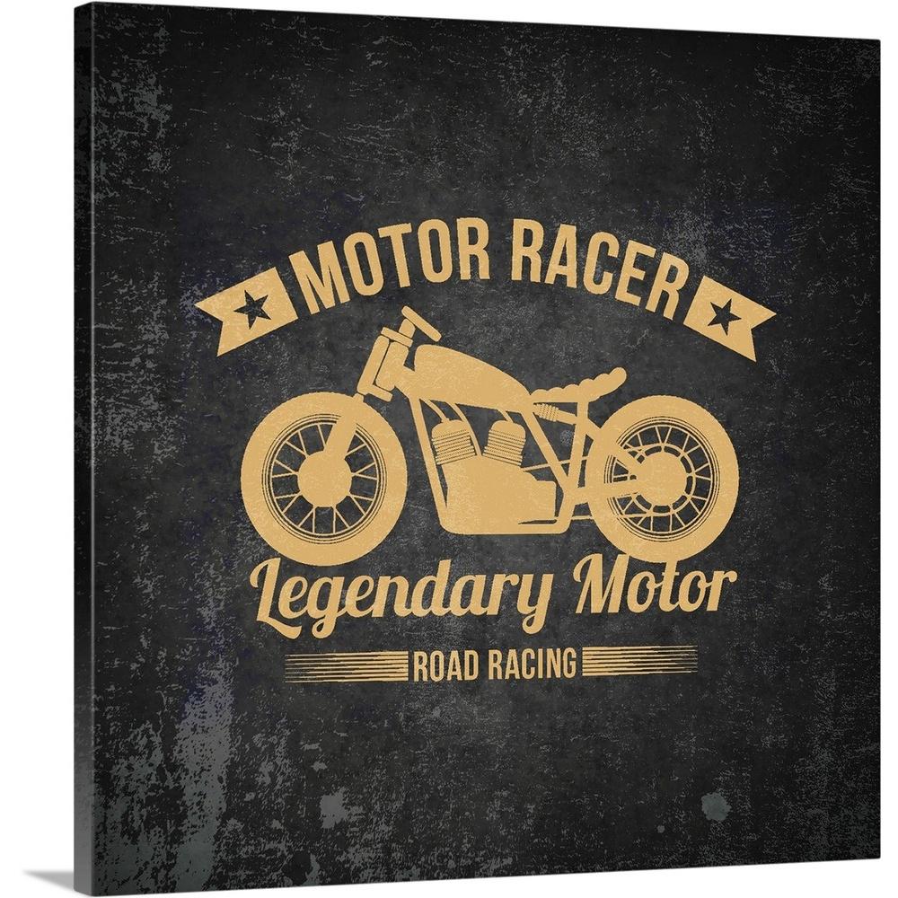 Motorcycle Poster Wall Art Highway Home Decor Prints
