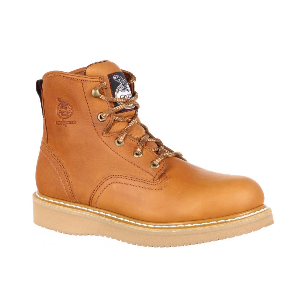 mens flat sole work boots