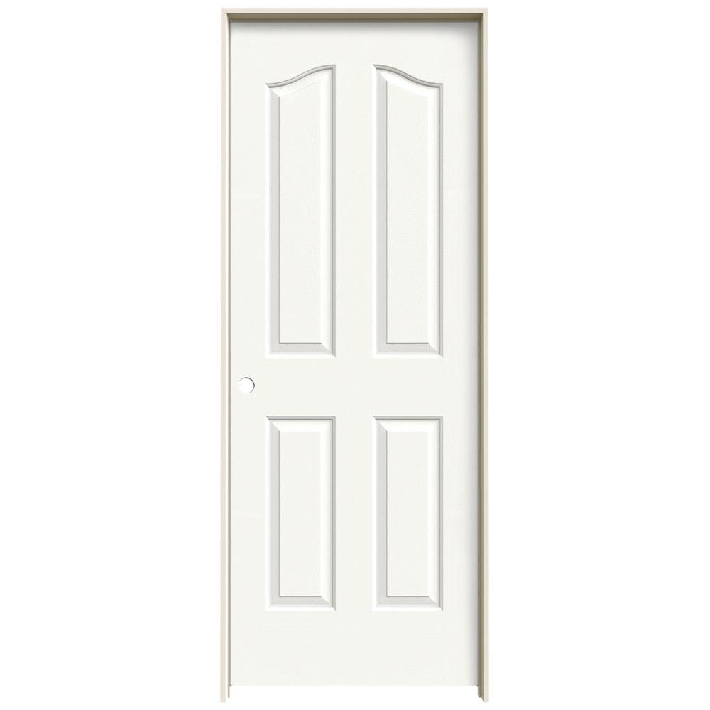 EMCO 30 in. x 80 in. 100 Series Plus White SelfStoring Storm Door