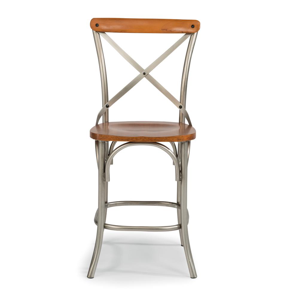Home Styles Orleans 24 In Carmel Cherry Bar Stool 5061 89 The Carmel Cherry Bar Stool