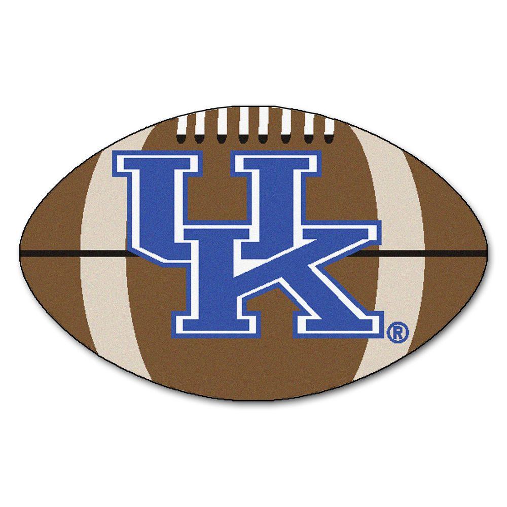 FANMATS NCAA University Of Kentucky Brown 1 Ft. 10 In. X 2 Ft. 11 In ...