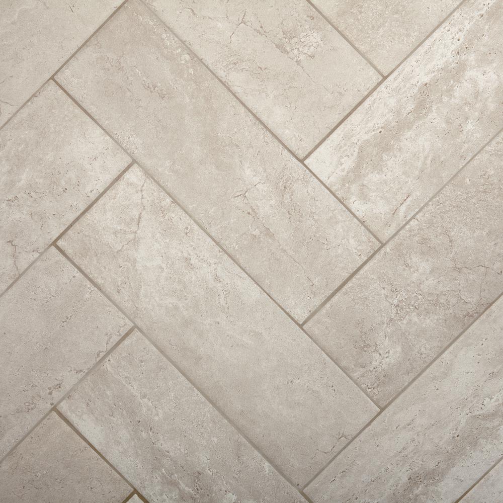 Daltile Northpointe Greystone 4 in. x 12 in. Ceramic Wall Tile (0.38 sq