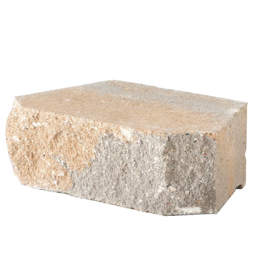 Pavestone 6.75 in. L x 11.63 in. W x 4 in. H Terra Cotta Retaining Wall Block (144 Pieces/ 46.6