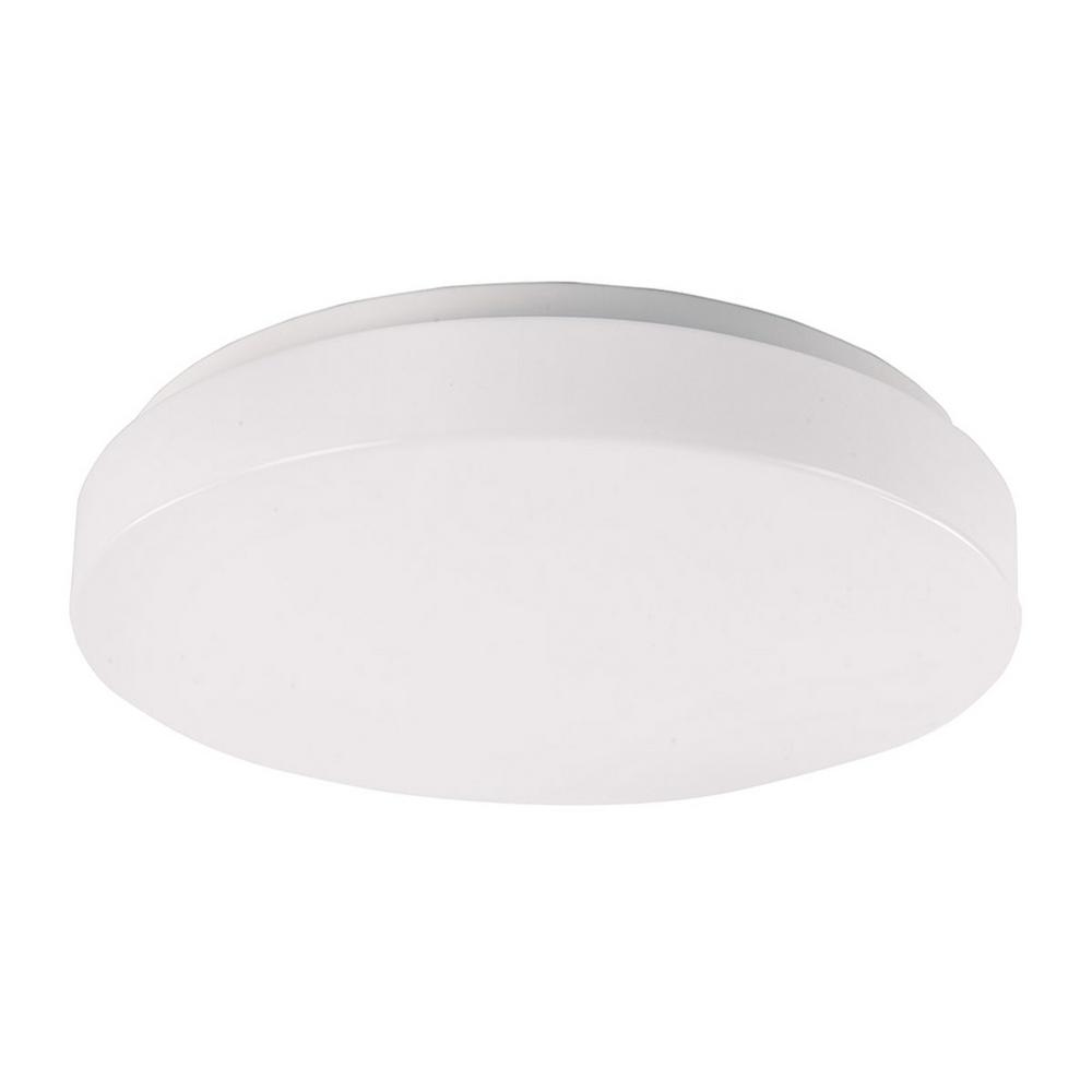 WAC Lighting Disc 6 in. 1-Light White LED Flush Mount (10-Pack)-FM-306 ...