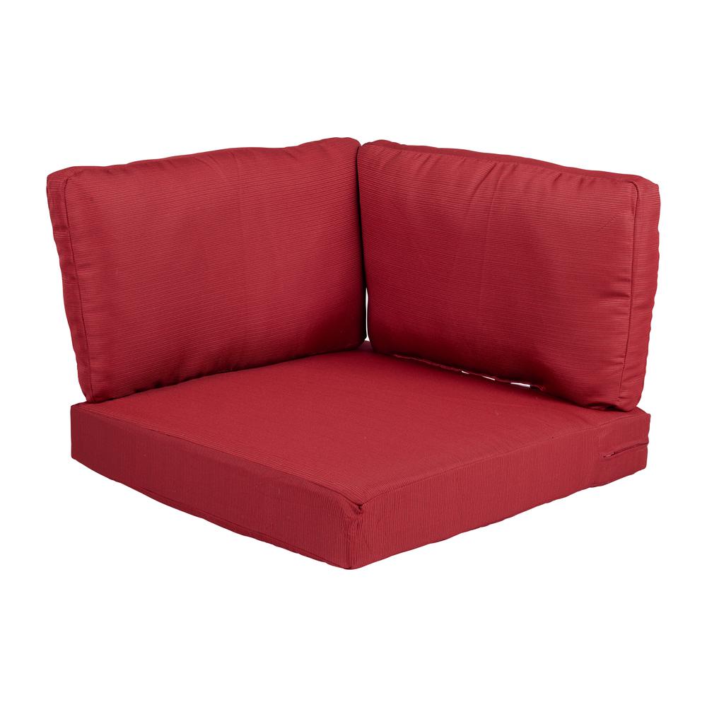 Hampton Bay Beverly Red Outdoor Cushions Patio Furniture The Home Depot - Replacement Seat Cushions For 3 Piece Outdoor Patio Furniture Set Hampton Bay Beverly Red Outdoor Cushions Patio Furniture The Home Depot - Replacement Seat Cushions For 3 Piece Outdoor Patio Furniture Set