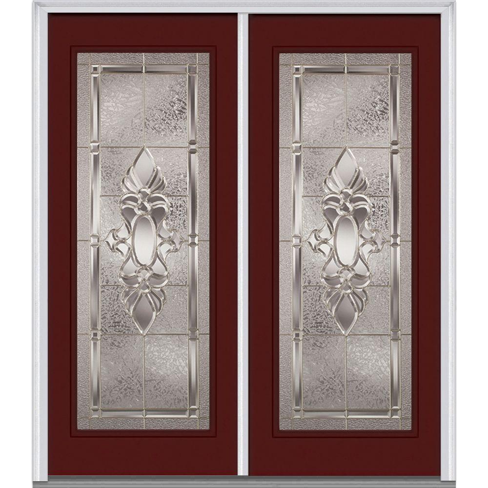 MMI Door 72 In. X 80 In. Heirlooms Right-Hand Inswing Full Lite ...