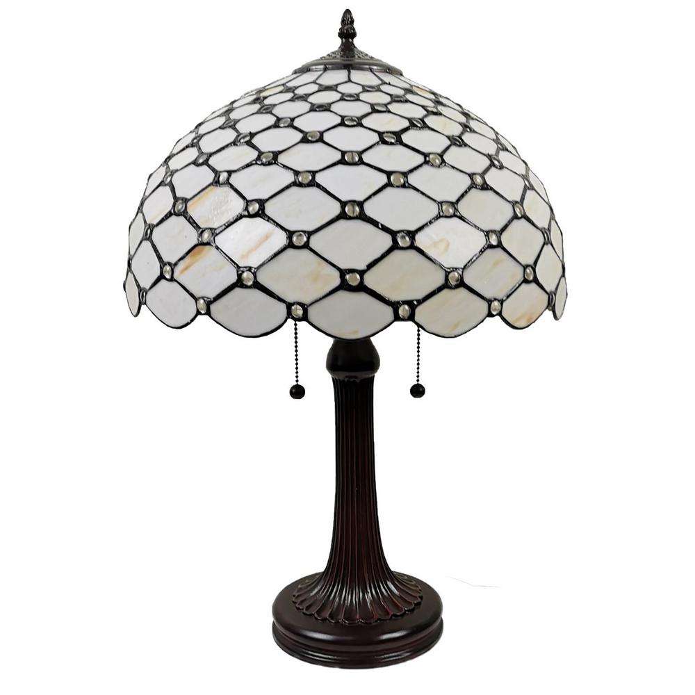 tiffany style bankers lamp