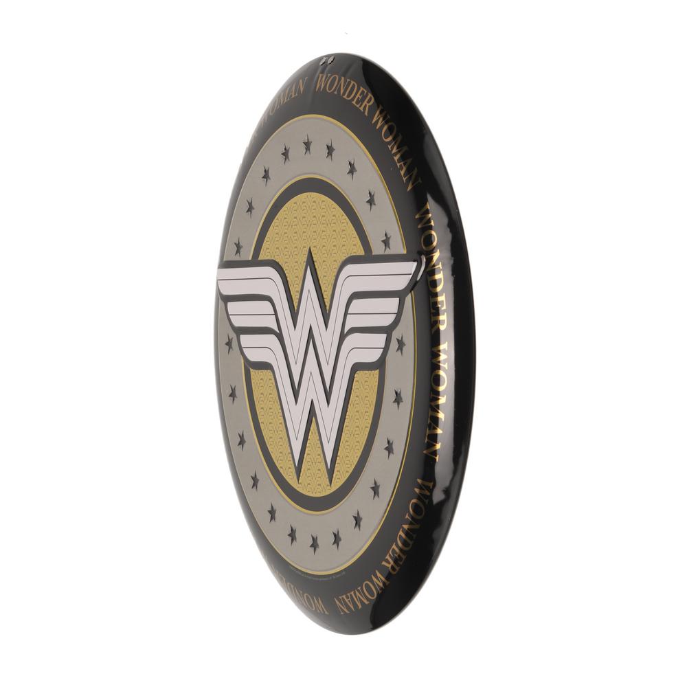 Dc Comics Wonder Woman Embossed Metal Button Decorative Sign