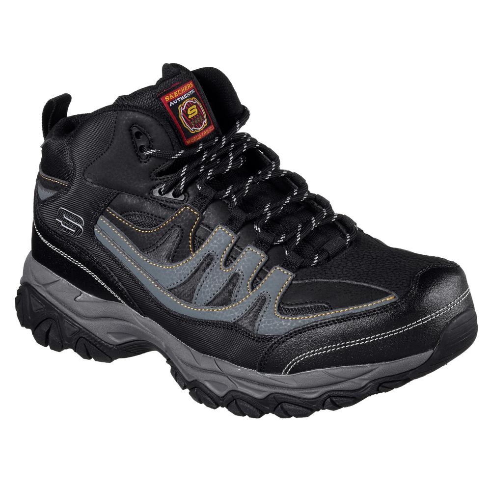 skechers black boots