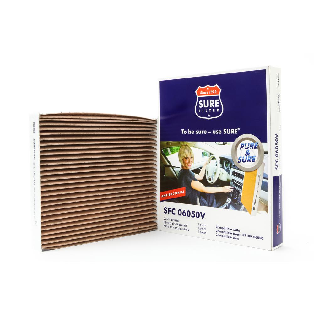 Sure Filter Replacement Antibacterial Cabin Air Filter For Wix