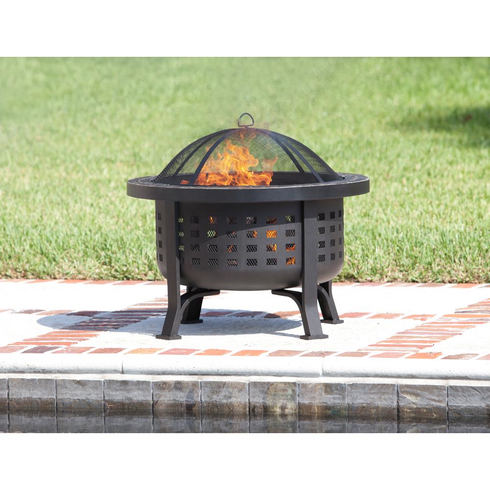 Wheels Fire Pits Outdoor Heating The Home Depot