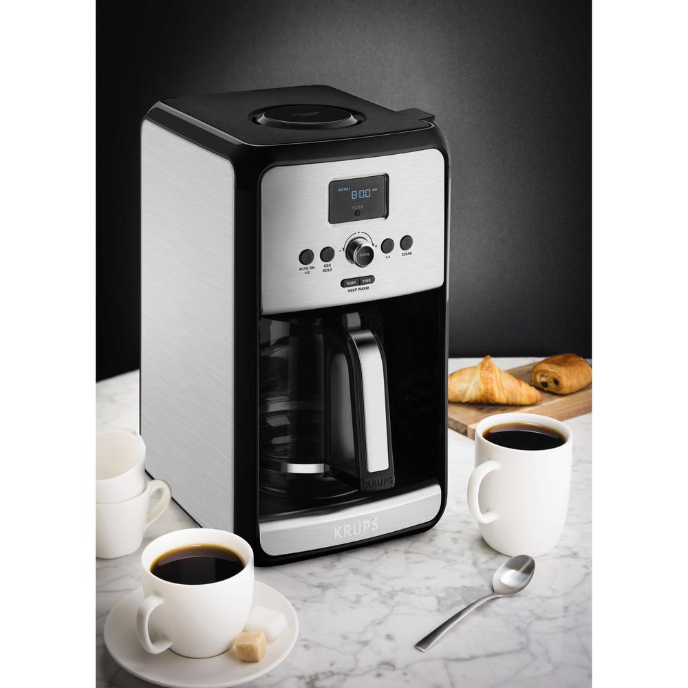 2 Krups Savoy 12 Cup Programmable Coffee Maker 2 Krups Savoy 12 Cup Programmable Coffee Maker