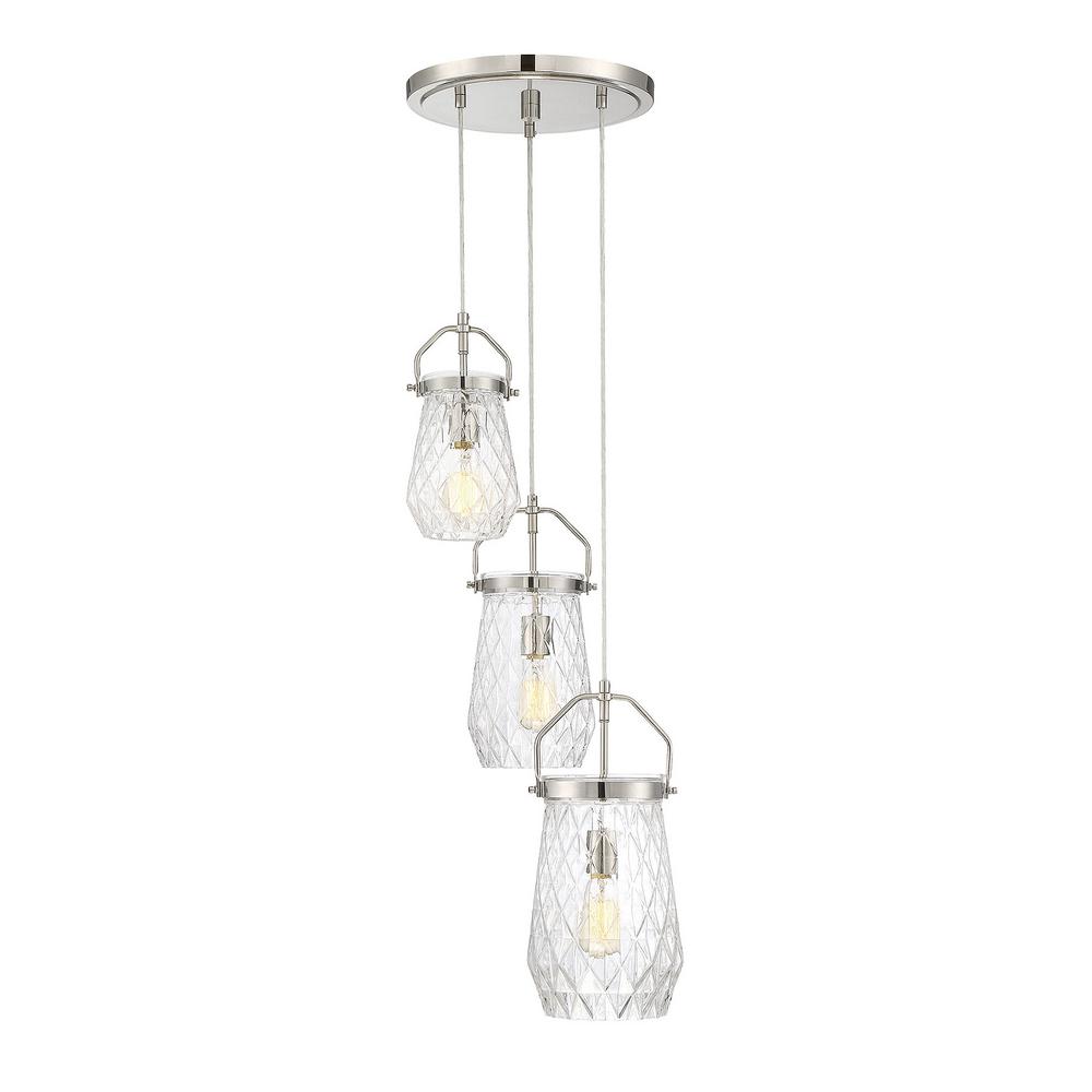 Filament Design Whittier 9Light Polished Nickel ChandelierCLI