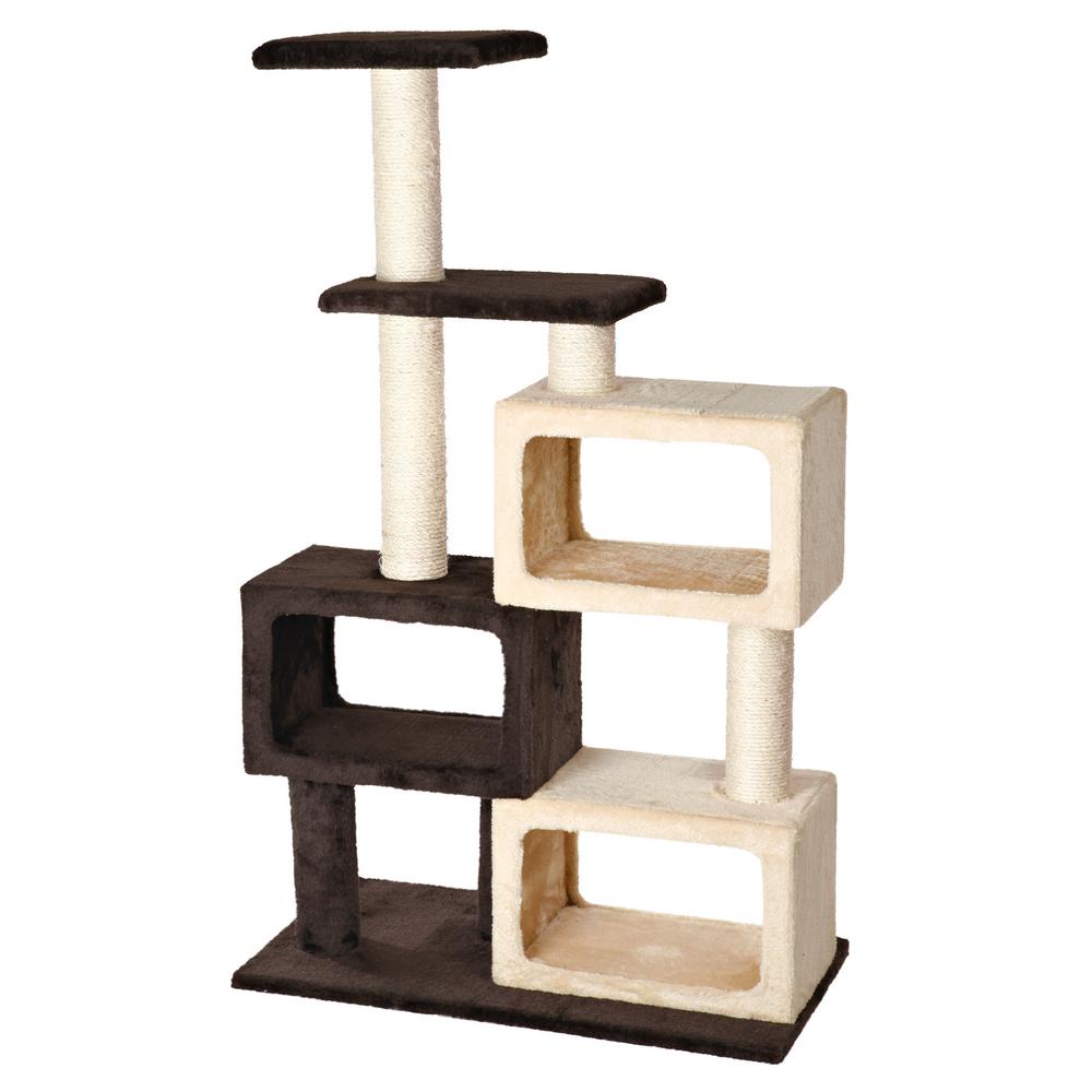 EAN 4011905445113 product image for Brown/Beige Bartolo Cat Tree | upcitemdb.com