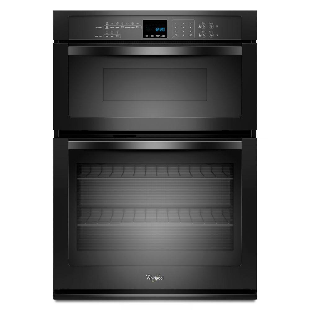 GE 27 in. Electric Wall Oven with BuiltIn Microwave in BlackJK3800DHBB The Home Depot