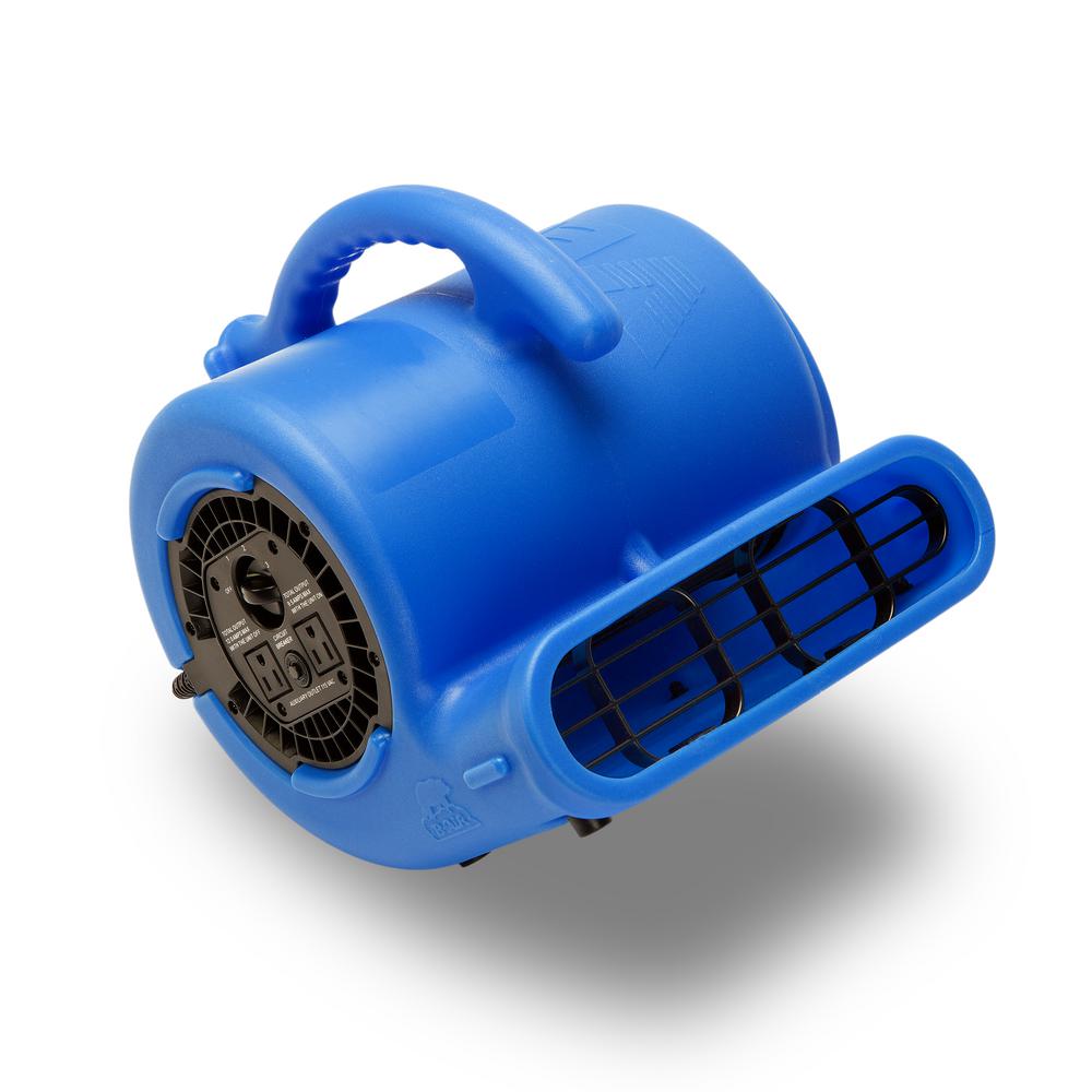 B-Air VP-20 1/5 HP Air Mover For Water Damage Restoration Carpet Dryer ...