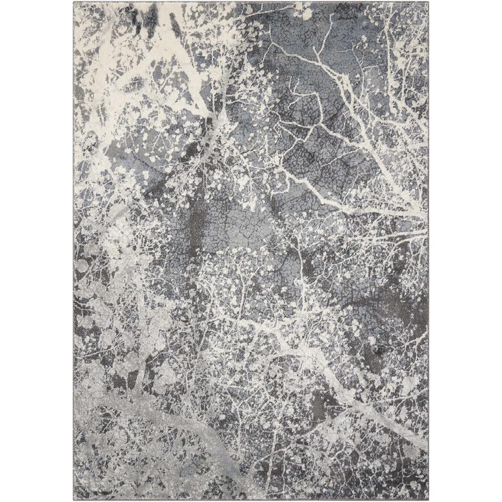 Nourison Maxell Grey 9 Ft X 13 Area Rug