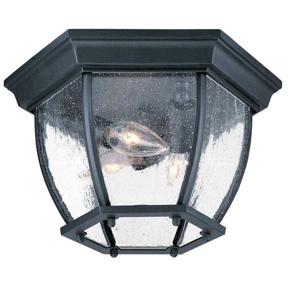 Outdoor Flush Mount Lights Ceiling Lighting The Home Depot Flushmount Collection