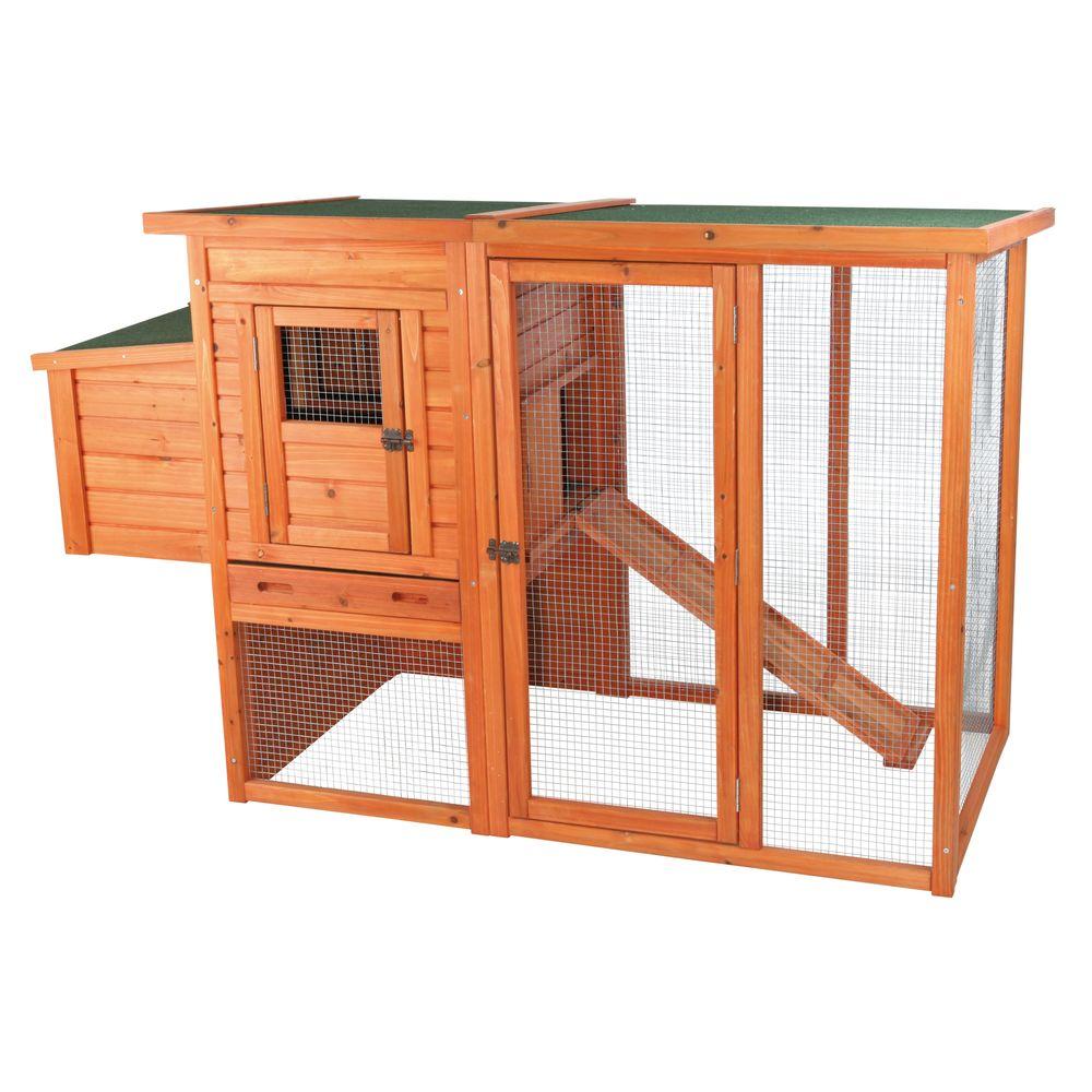 Trixie Chicken Coop With Outdoor Run 55961 The Home Depot