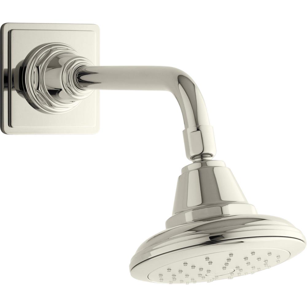 KOHLER Pinstripe 1Spray 5.625 in. Showerhead with Katalyst Air Induction Technology in Vibrant