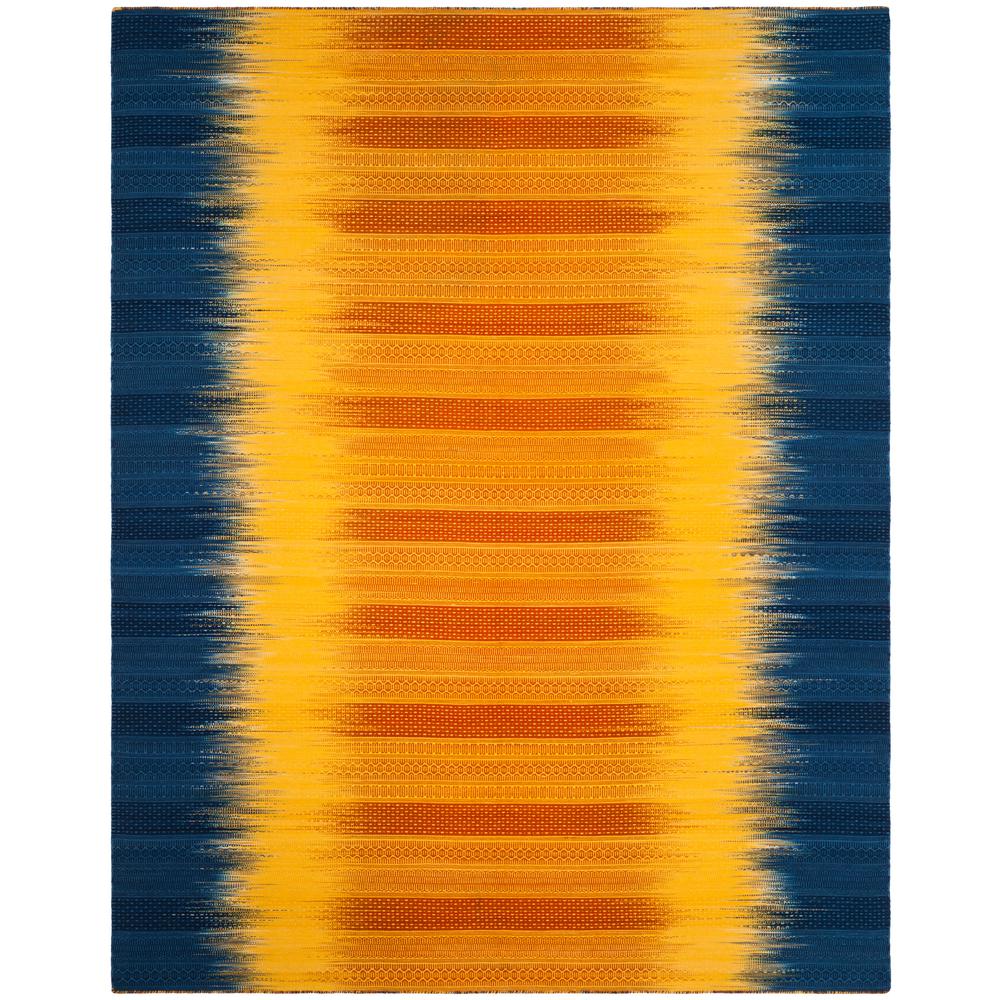 Safavieh Kilim Dark Blue Yellow 8 Ft X 10 Area Rug Klm821b Safavieh Kilim Dark Blue Yellow 8 Ft X 10 Area Rug
