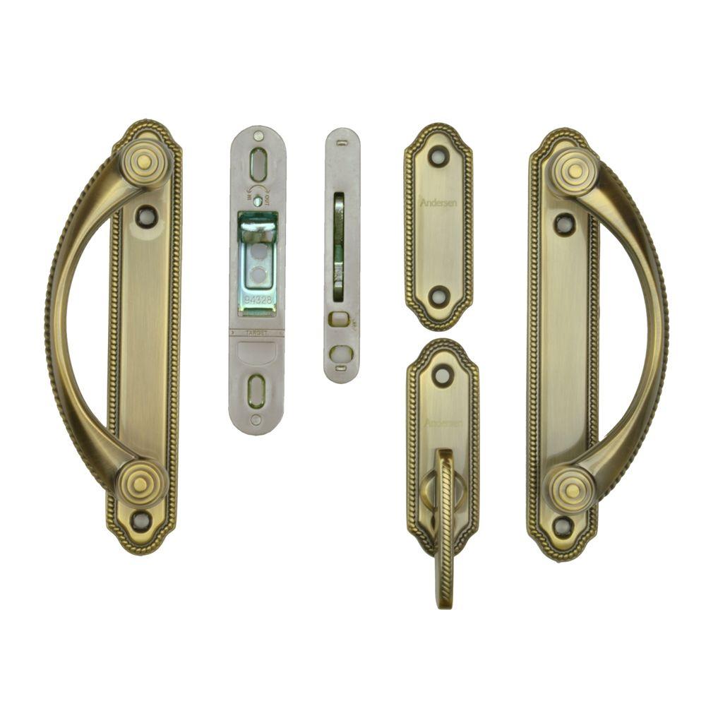 Andersen Whitmore 2 Panel Gliding Patio Door Hardware Set In
