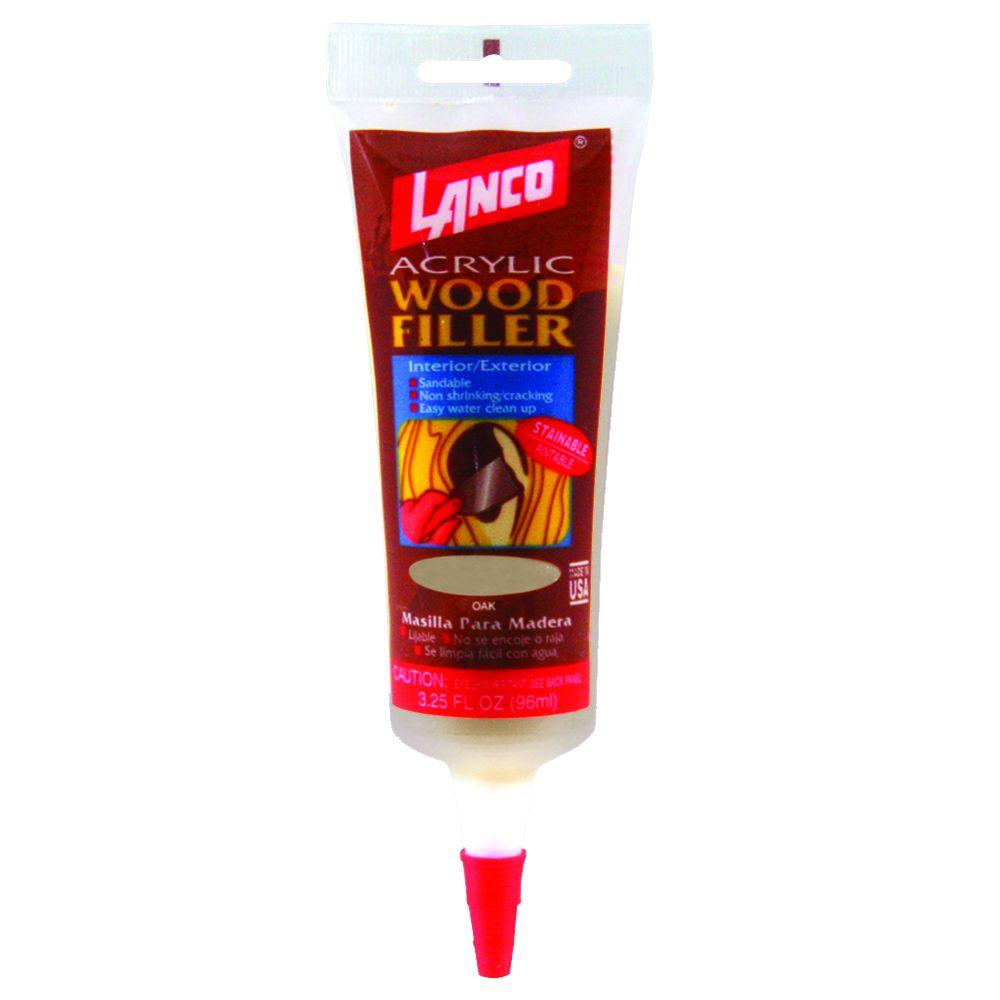 Lanco Acrylic Latex Wood Filler Oak 3 25 Oz Tp831 19 The Home Depot
