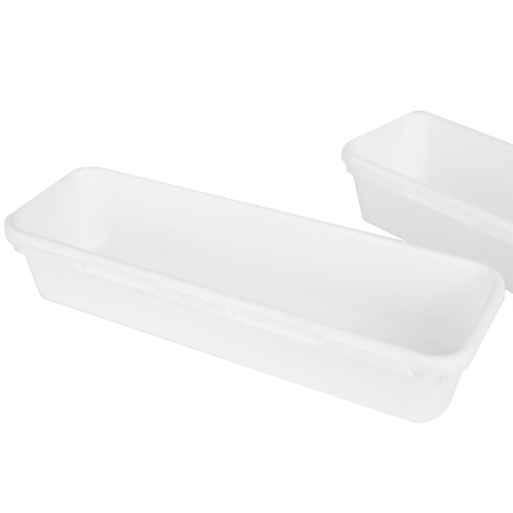 6 25 In X H X 1 75 In W X 15 5 D 9 Piece Interlocking Plastic