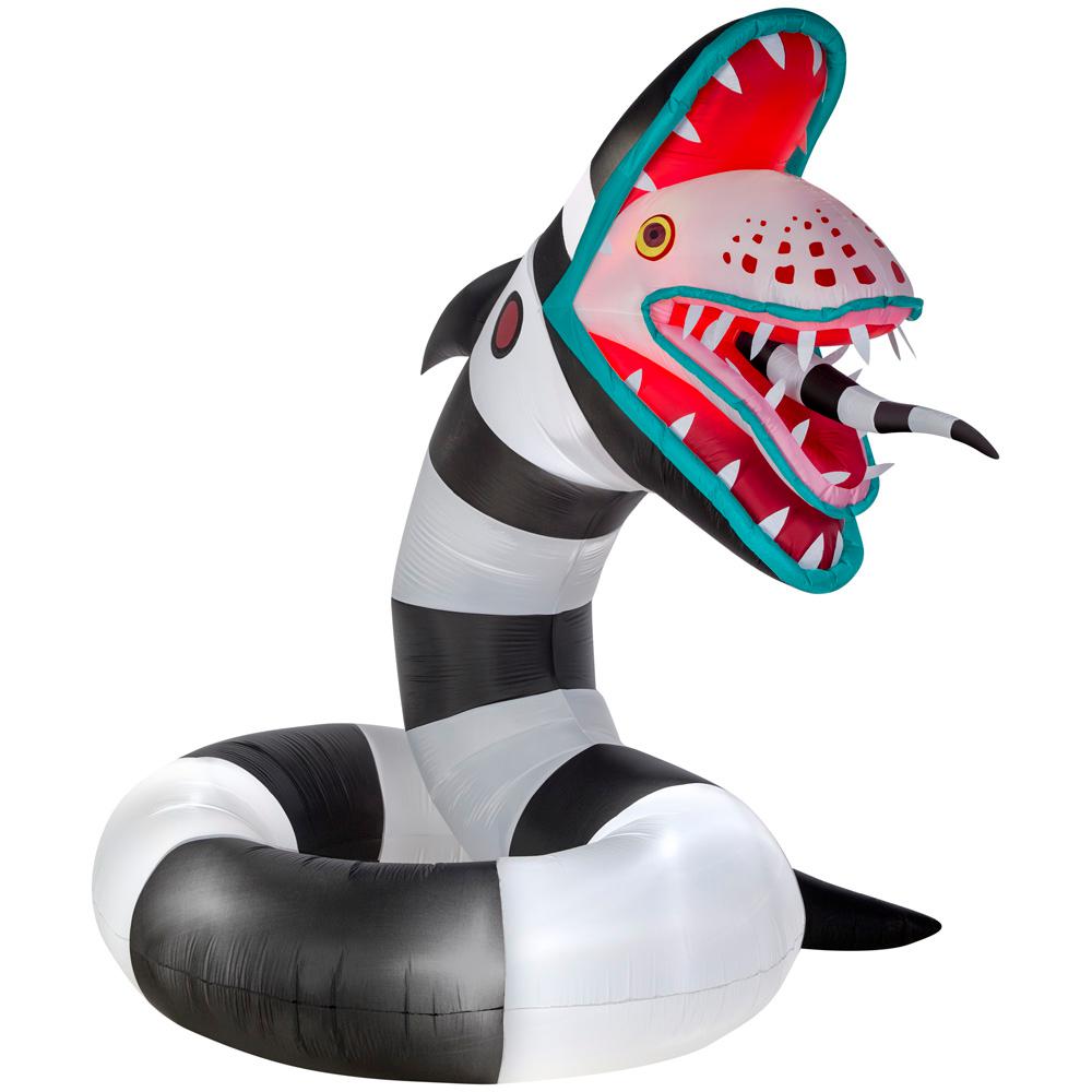 Gemmy 10 ft Pre Lit Inflatable Animated Sand Worm from 
