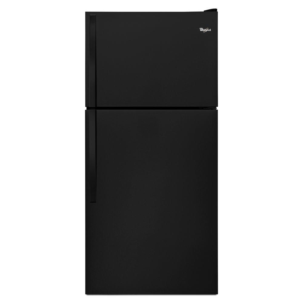 Whirlpool 18.2 cu. ft. Top Freezer Refrigerator in BlackWRT108FZDB