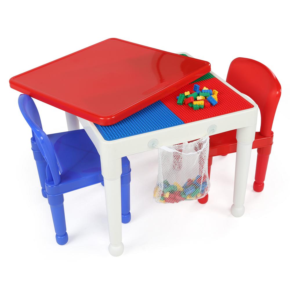 lego table with 3 chairs