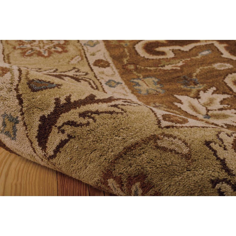 Nourison Overstock India House Chocolate 2 Ft X 7 Ft Runner Rug
