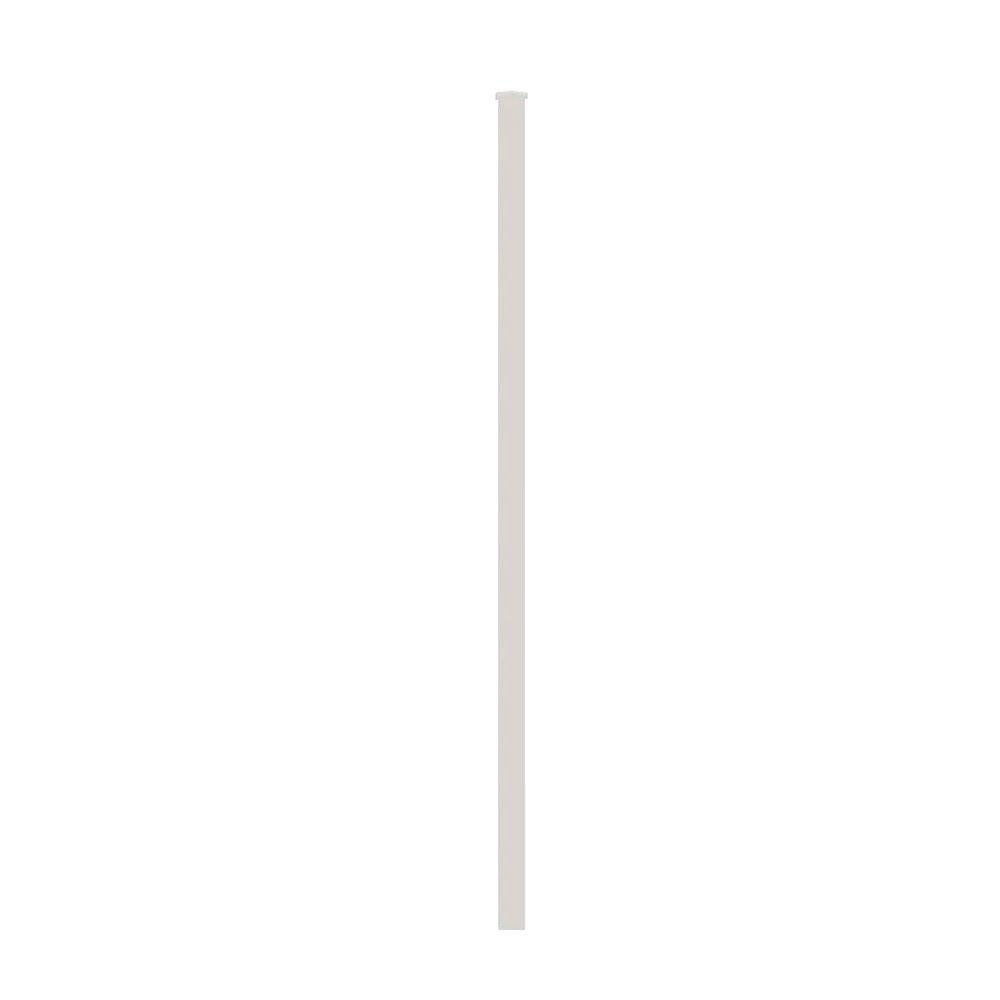 FiShock 48 in. Plastic White Stepin Fence PostA48 The Home Depot