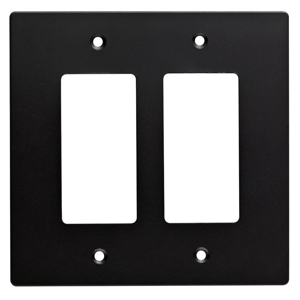 black matte light switch covers