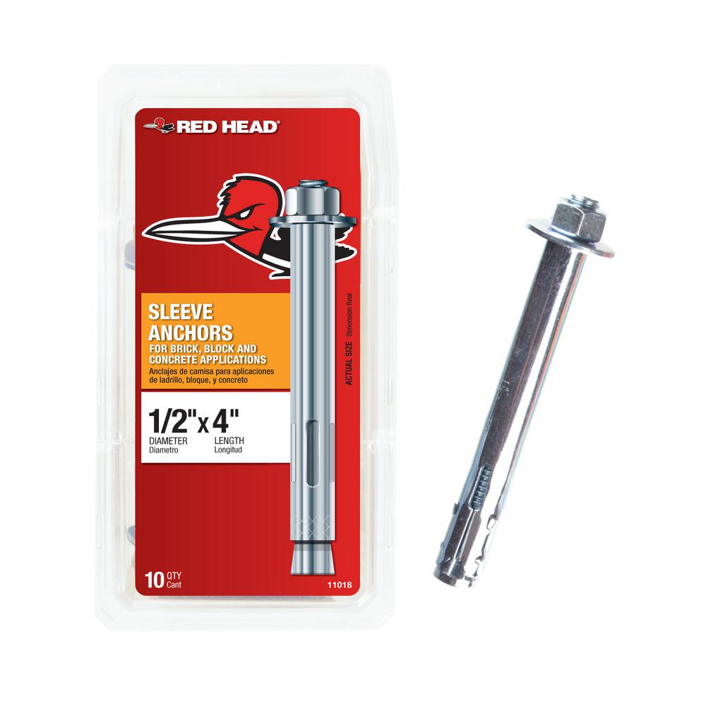 Mech Exp Plug Hex-Nut 1In