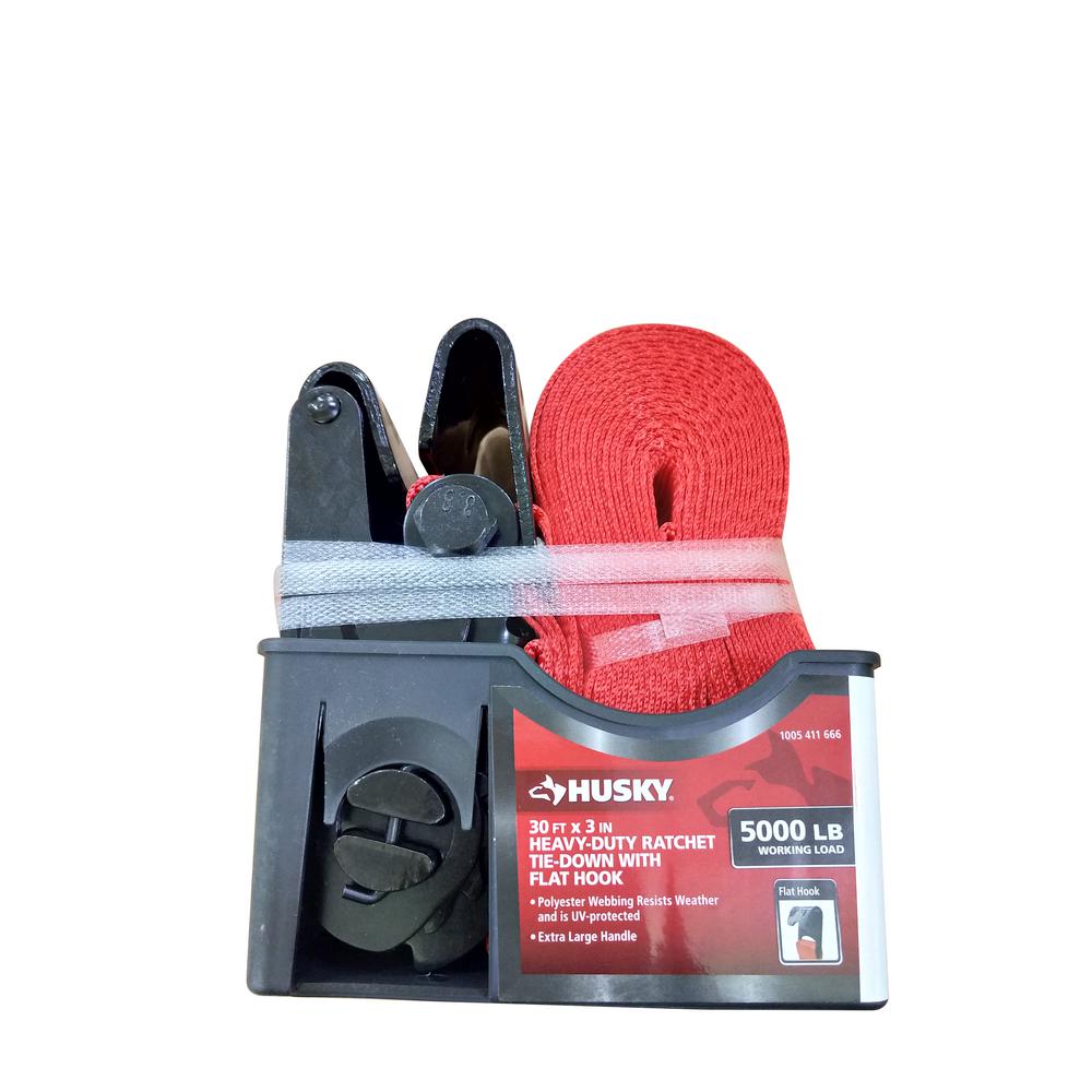 Husky Ratchet Straps TieDown Straps The Home Depot