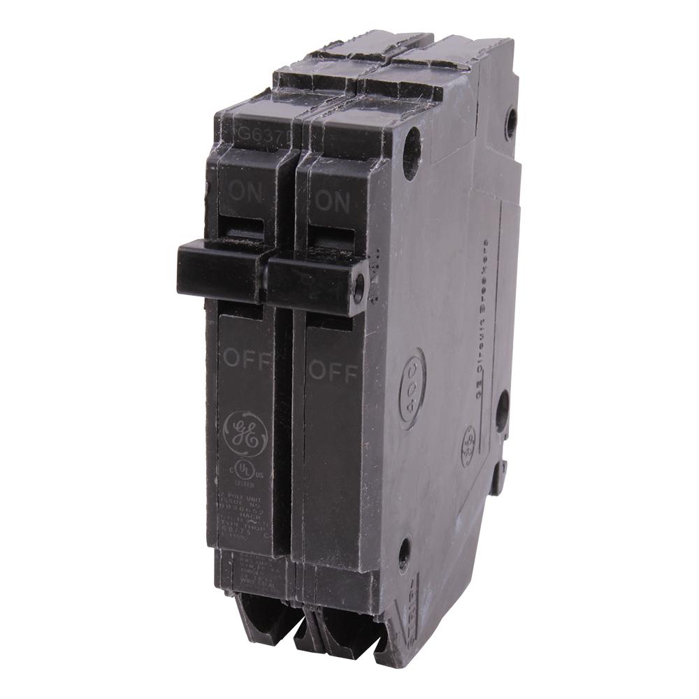 GE Q-Line 50 Amp 1 in. Double-Pole Circuit Breaker-THQP250 - The Home Depot