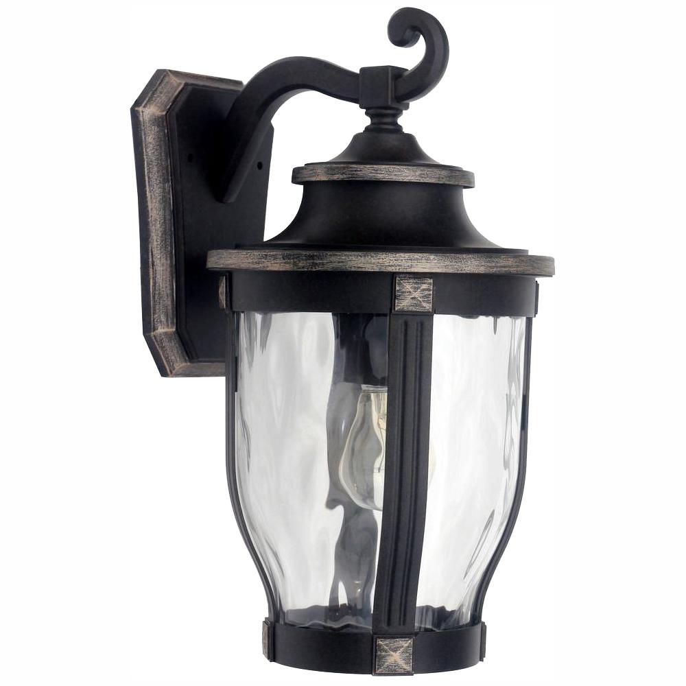mccarthy 1 light bronze outdoor post mount