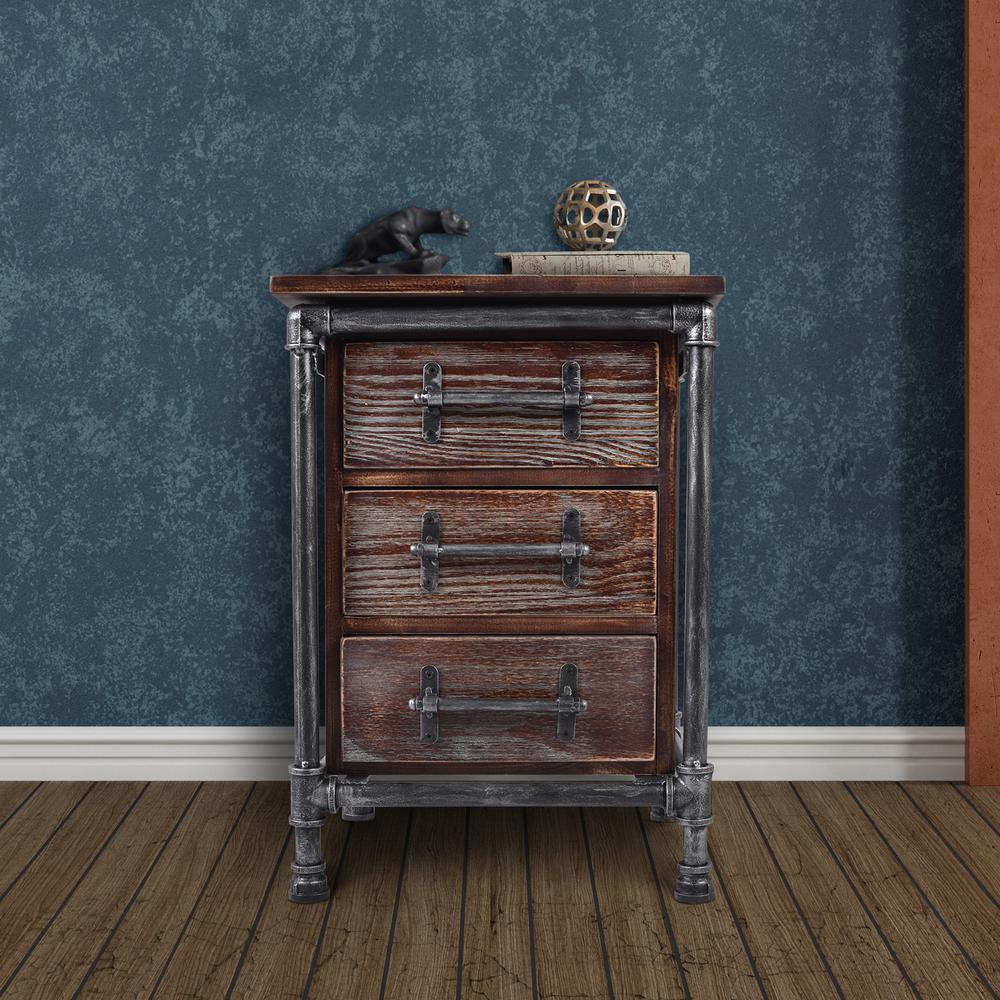 Today S Mentality Cabral 3 Drawer Rustic Pine Chest Tmcbslwthd