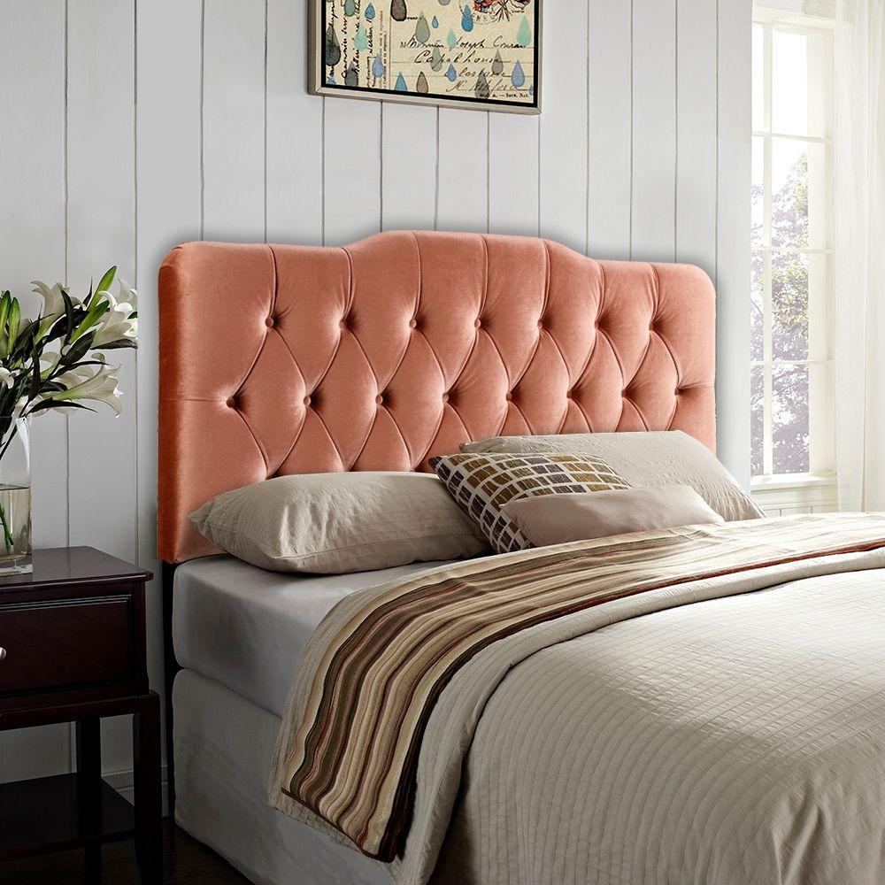 Safavieh Gabrielle Brown/Multi Queen Headboard-SEA8031A-Q - The Home Depot