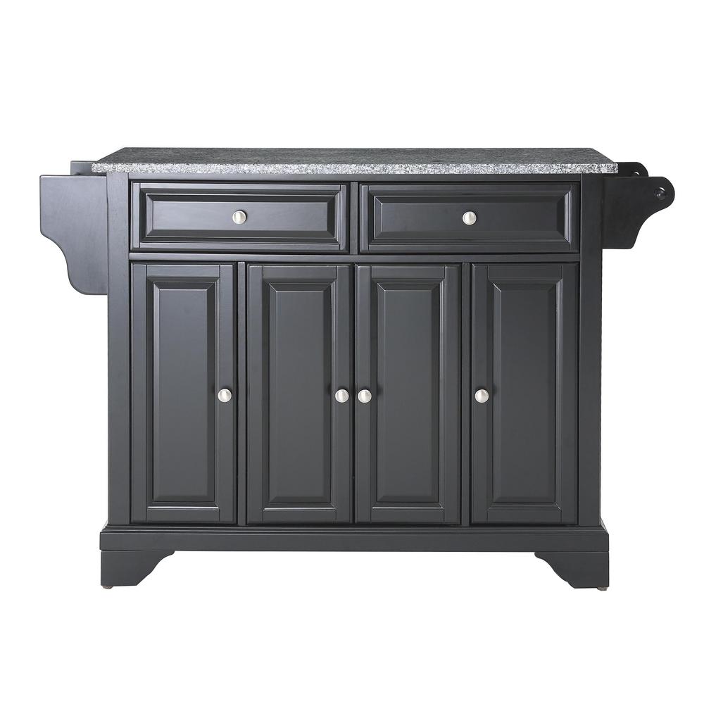 CROSLEY FURNITURE Alexandria Gray Kitchen Island with Granite TopKF30204AGY The Home Depot